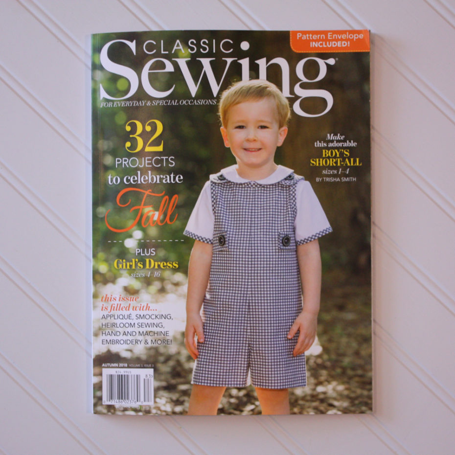 New Classic Sewing Magazine!