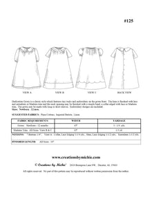 125 - Printable Dedication Gown – Creationsbymichie