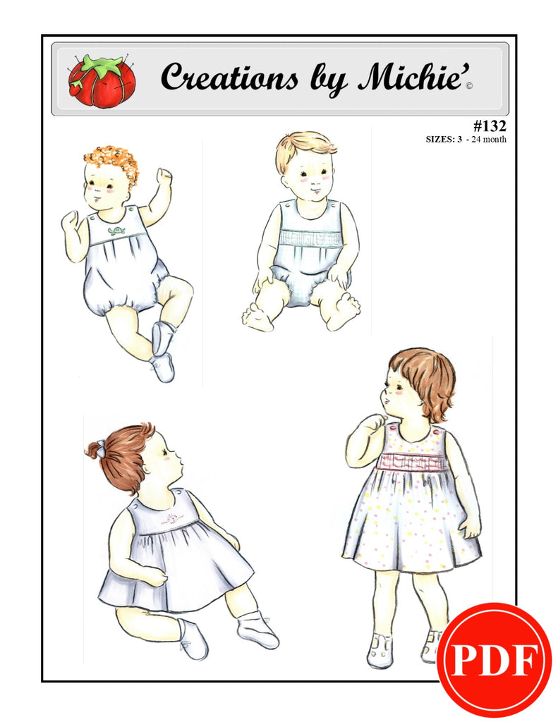 132 - Printable Sunsuit and Sundress
